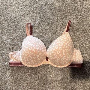 Cacique Blush Animal Print Bra
